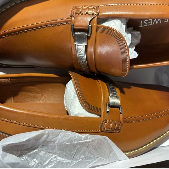 Nine West Men's Tan Loafers - Picture 1 of 7